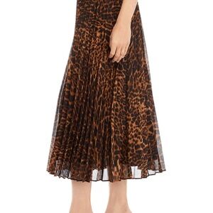 Philosophy Leopard Print Skirt